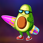 G4K Comical Avocado Escape Game